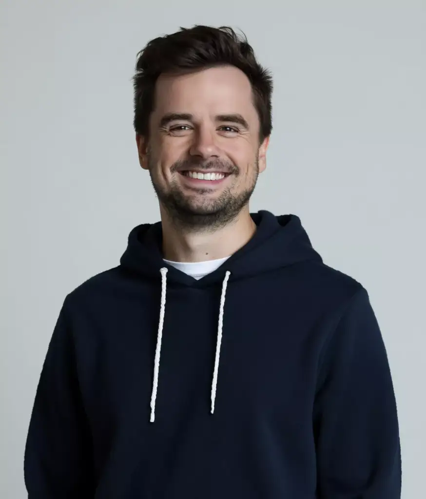 Dim Kuzmenko, propriétaire et cofondateur de Maverick Frame Studio, portrait d'un membre de l'équipe