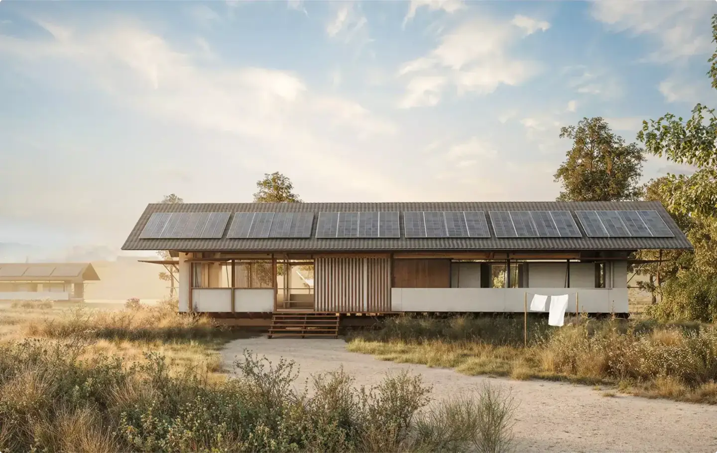 remote 3D rendering production California architecture project