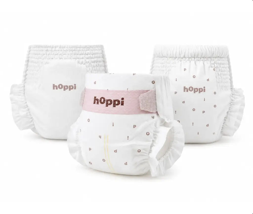 What Is Product Animation? A Complete Guide for Brands Three product renders of a diaper pack shown front and back — the kind of 3D asset reused in product animation.