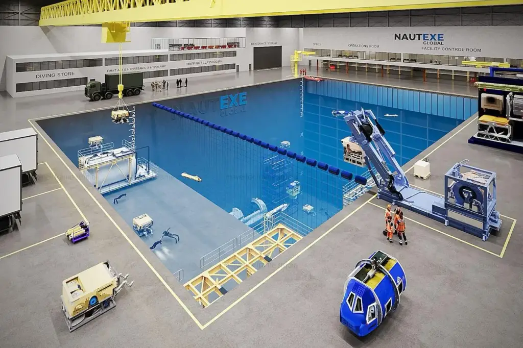 Industrial facility CGI with 3D rendering for marketing and immersive marketing visuals