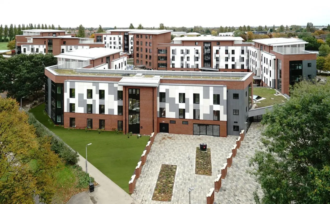 What Is Georgian Architecture? Characteristics, Styles & History 3D architectural visualization of a symmetrical residential development in the Georgian tradition