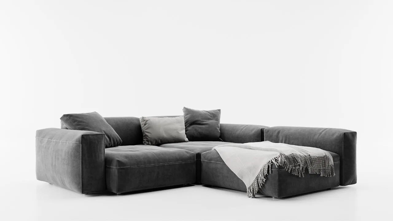 Furniture CGI created by 3D furniture rendering companies for custom furniture visualization