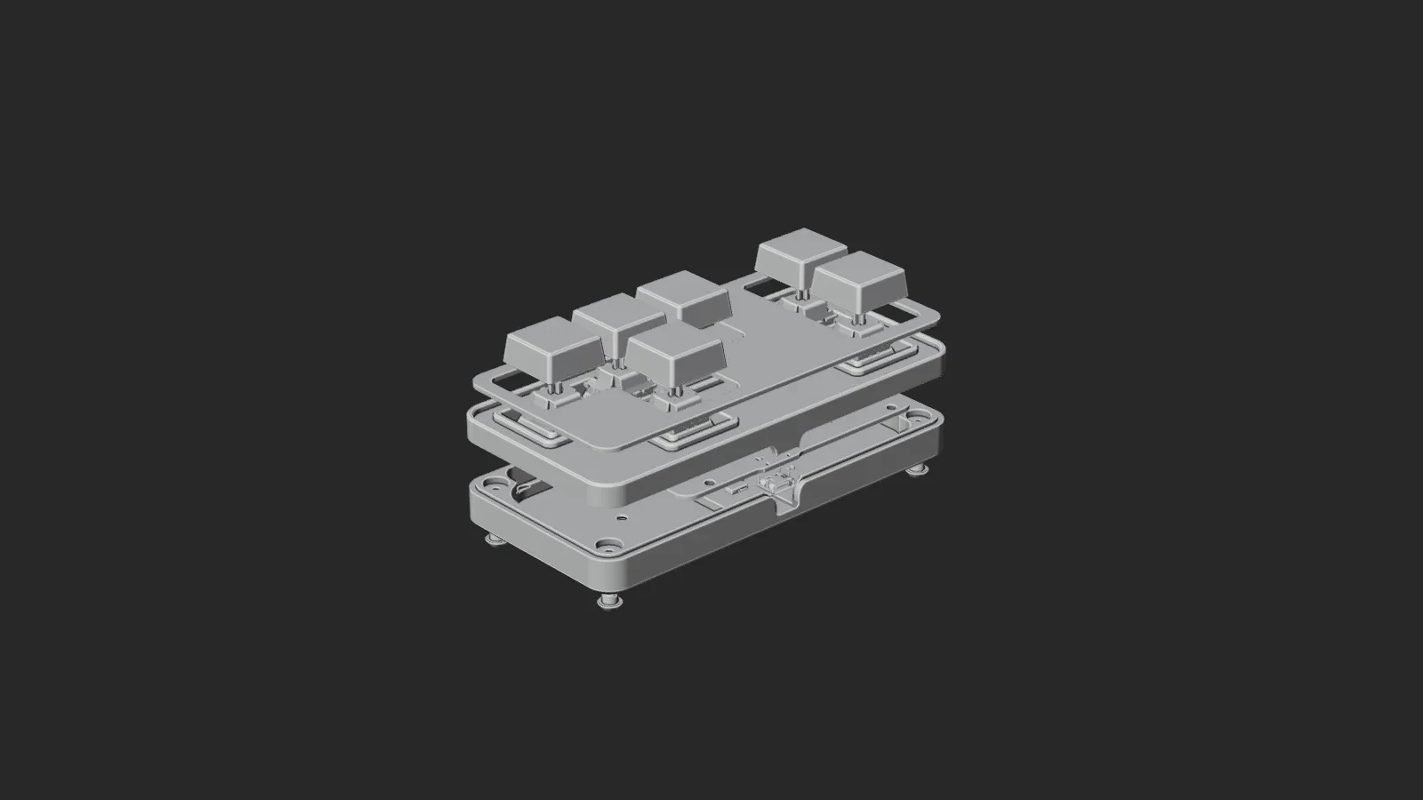 Assemblage toetsenpaneel