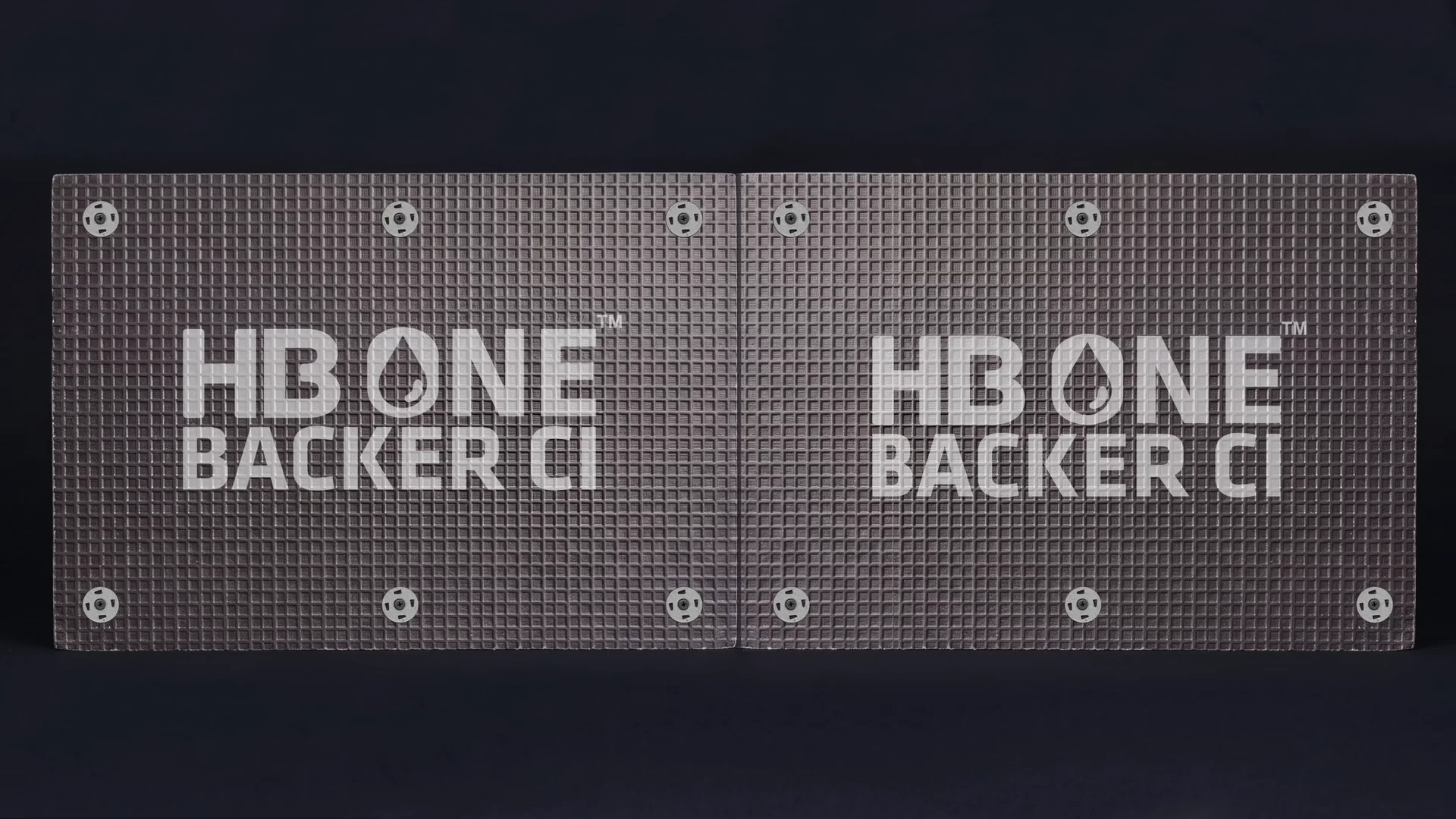 Exploded-View Wall System Animation for an Insulated Backer Board Still from the animation: two backer boards fastened side by side with a tight joint