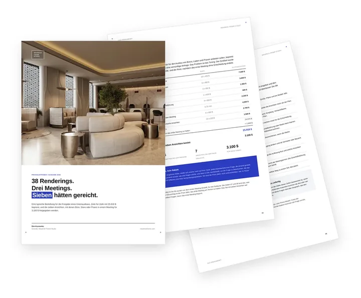 Cover des Leitfadens zum Freigabeset für die Visualisierung von Gewerbeimmobilien