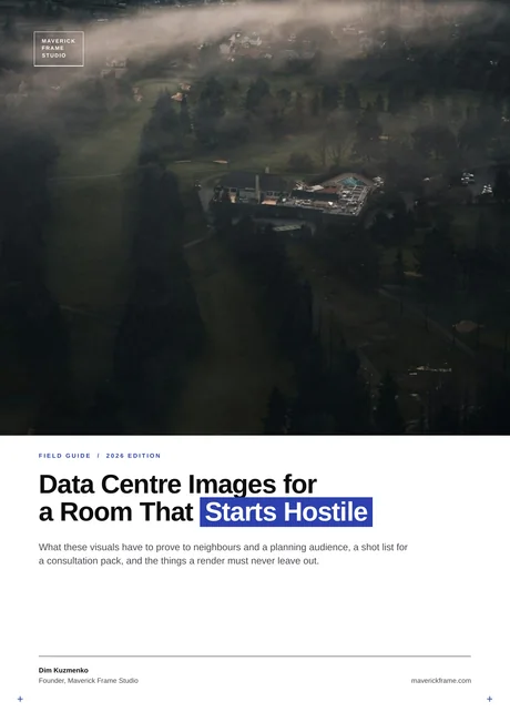 Cover of the guide: Data Centre Images for a Room That Starts Hostile