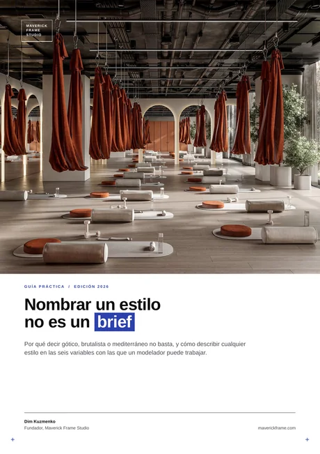 Portada de la guía: Nombrar un estilo no es un brief