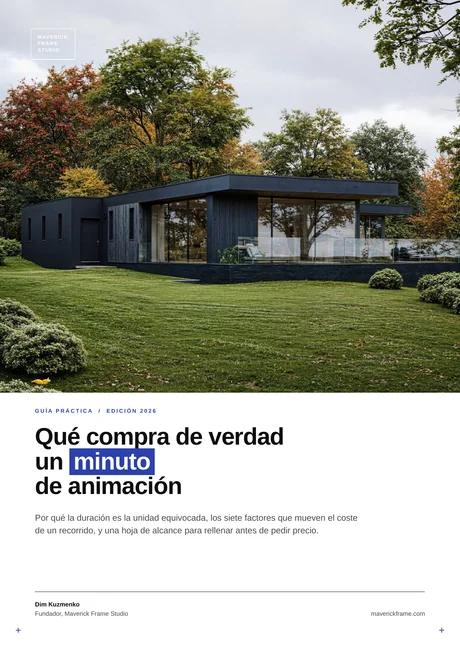 Portada de la guía: Qué compra de verdad un minuto de animación