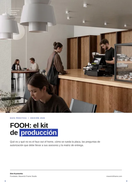 Portada de la guía: FOOH: el kit de producción