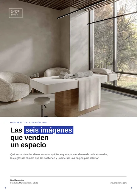 Portada de la guía: Las seis imágenes que venden un espacio