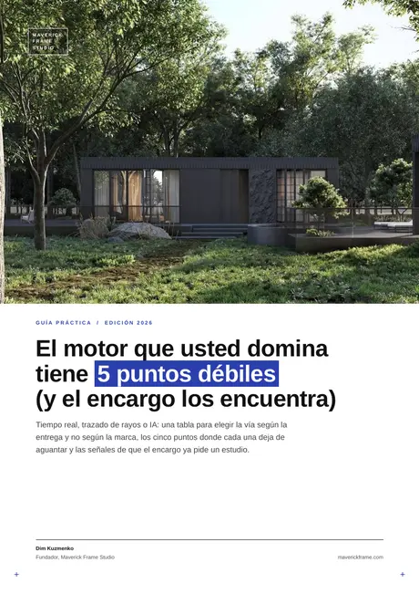 Portada de la guía: El motor que usted domina tiene 5 puntos débiles (y el encargo los encuentra)