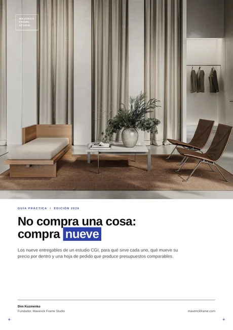 Portada de la guía: No compra una cosa: compra nueve