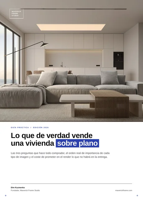 Portada de la guía: Lo que de verdad vende una vivienda sobre plano