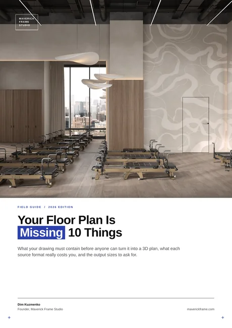 Cover of the guide: Your Floor Plan Is Missing 10 Things