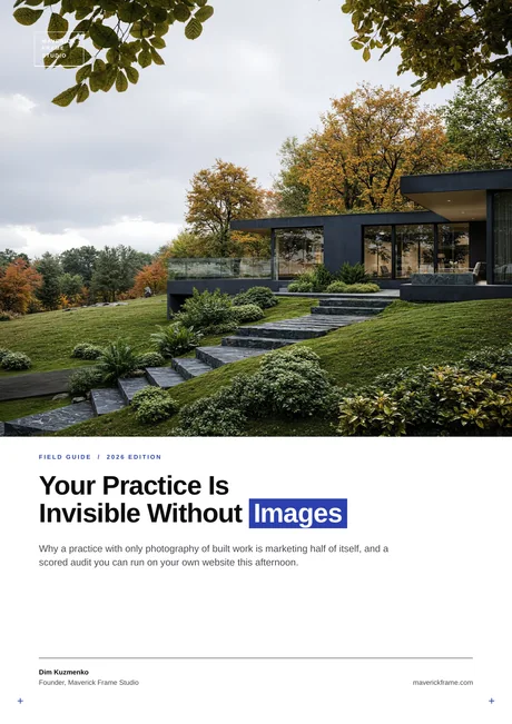 Cover of the guide: Your Practice Is Invisible Without Images