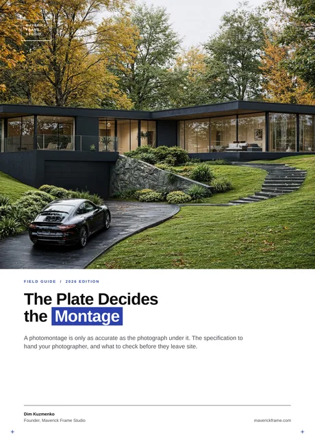 Cover of the guide: The Plate Decides the Montage