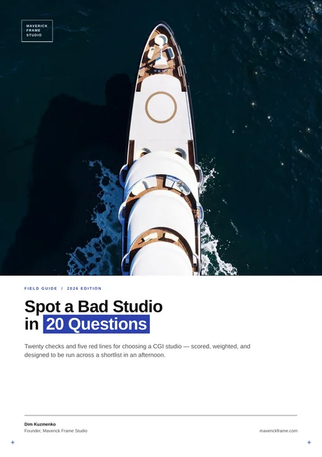 Cover of the guide: Spot a Bad Studio in 20 Questions