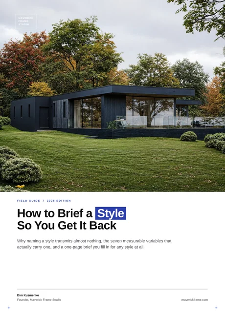 Cover of the guide: How to Brief a Style So You Get It Back