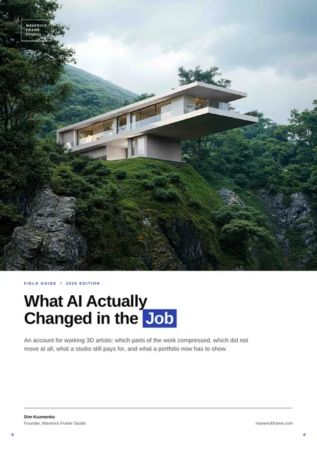 Cover of the guide: What AI Actually Changed in the Job