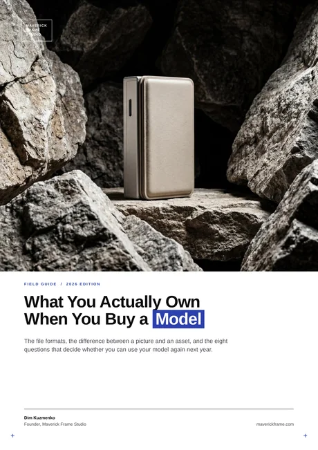 Cover of the guide: What You Actually Own When You Buy a Model