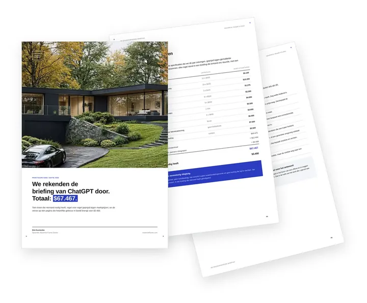 Omslag van de gids over AI-briefings voor artist impressions