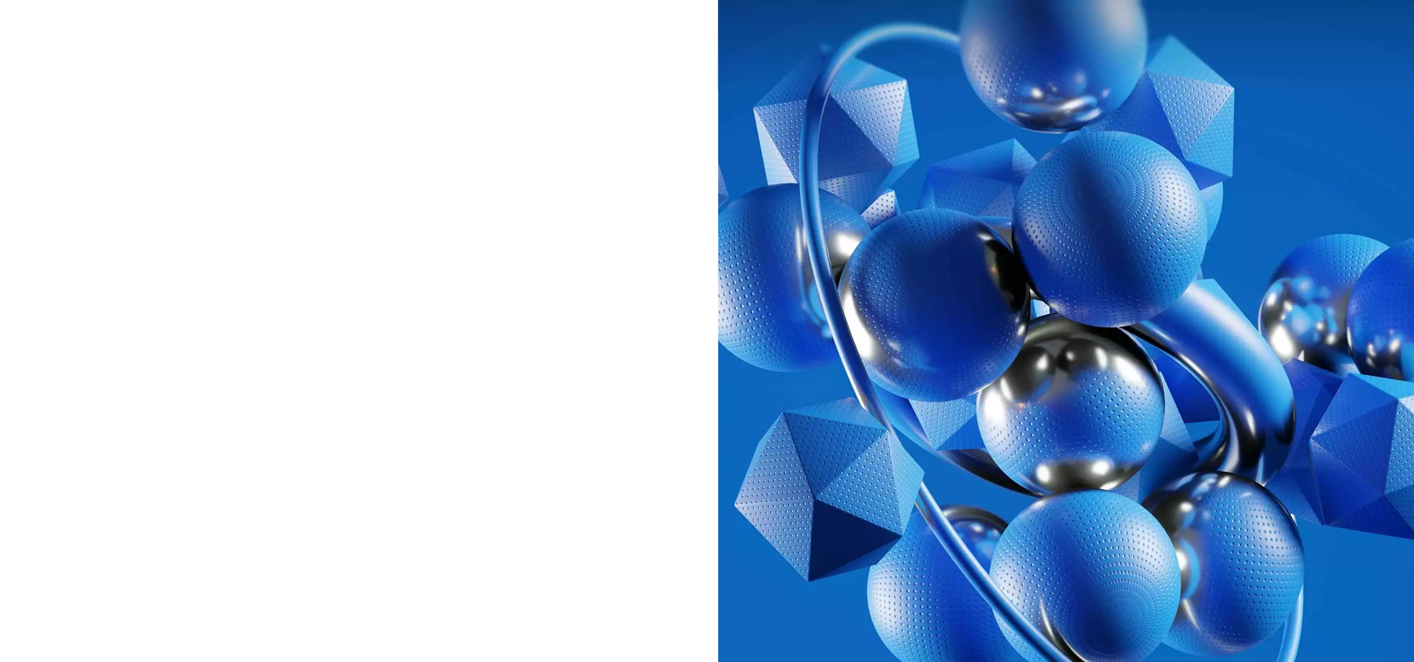 Abstract blue spheres and geometric shapes cluster, 5-resources-every-3d-artist-needs-for-high-quality-architectural-visualization