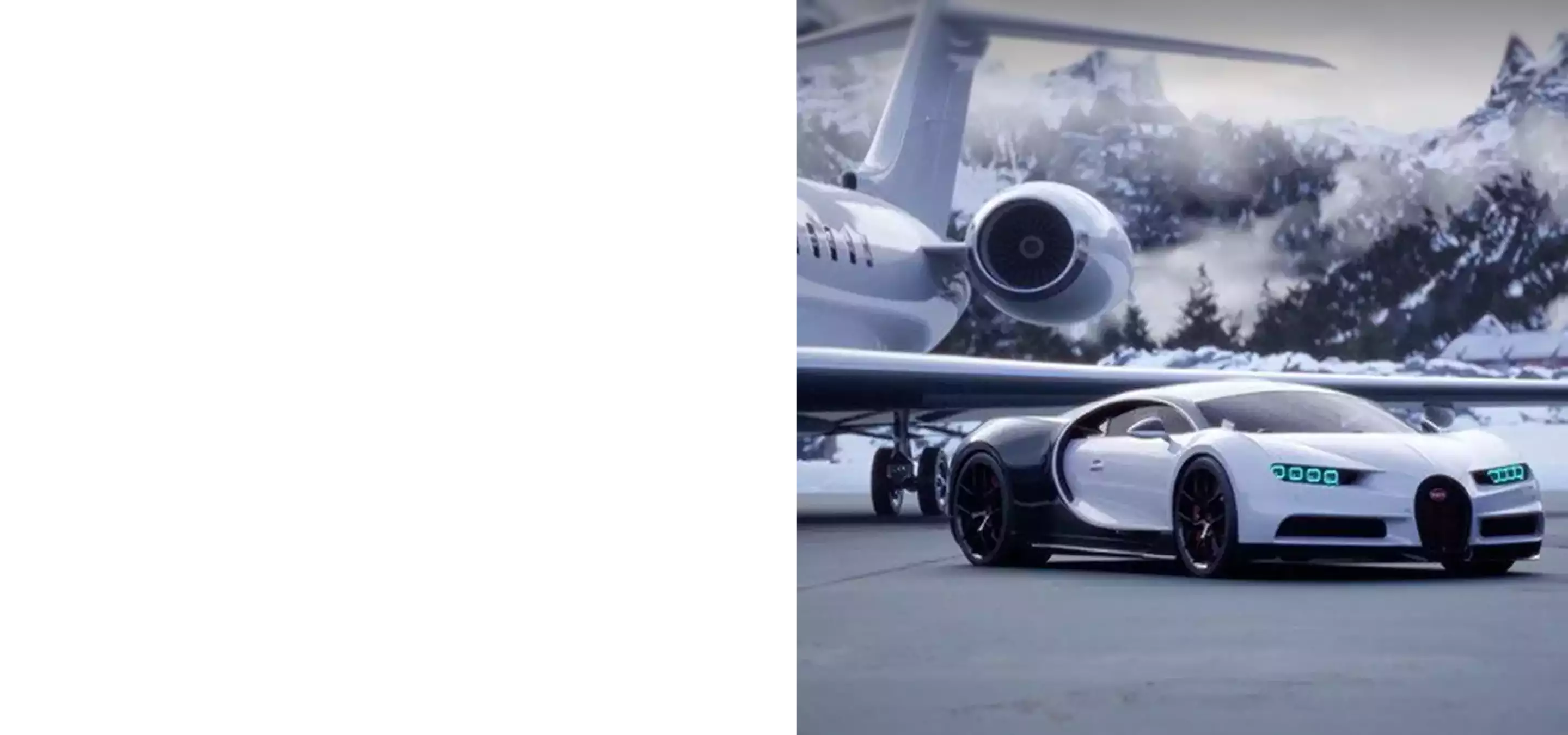 Luxury sports car on runway, Creating A Custom 3D Car Model In Maya final render