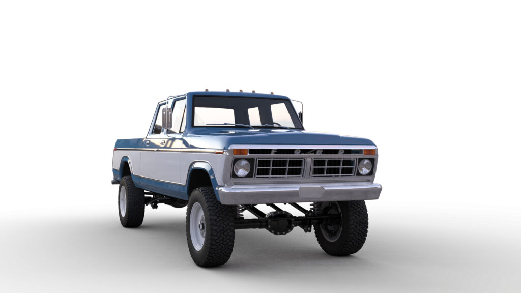 Ford F-350 Crew Cab 4x4 (1973-77) for Velocity Restorations