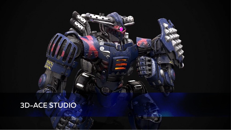 Top 3D Product Modeling & Design Companies in 2025: How to Choose the Right Partner Detailed 3D game asset created by 3D-ACE Studio, a well-known 3D modeling services provider