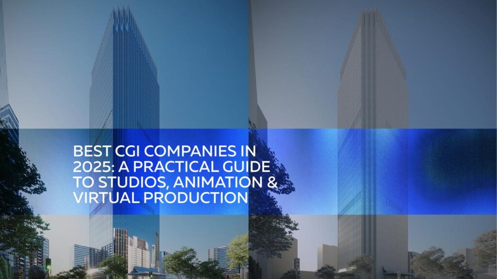Architectural CGI scene used as cover for Best CGI Companies in 2025 guide