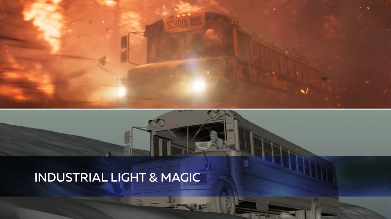 Visual effects production by CGI studio using CGI rendering services and virtual production services