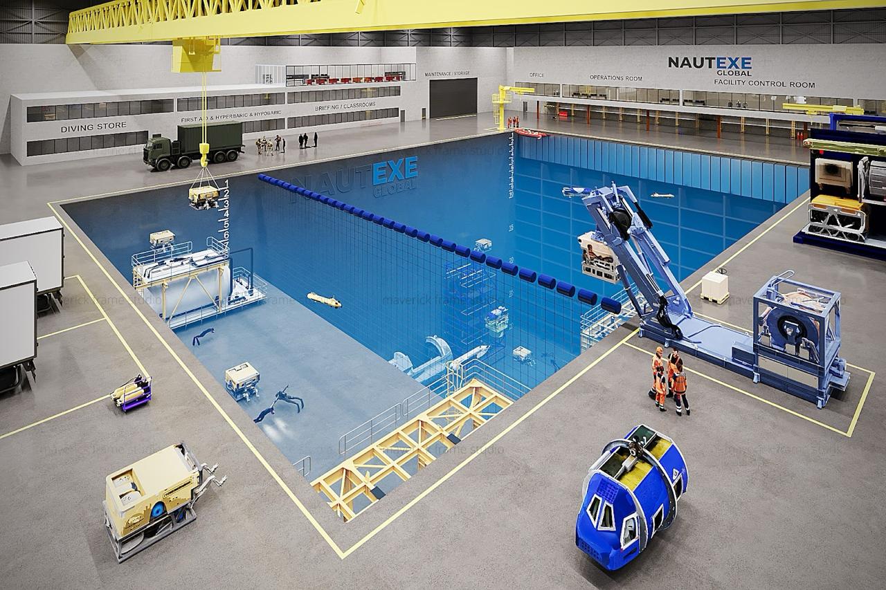 Industrial facility CGI with 3D rendering for marketing and immersive marketing visuals