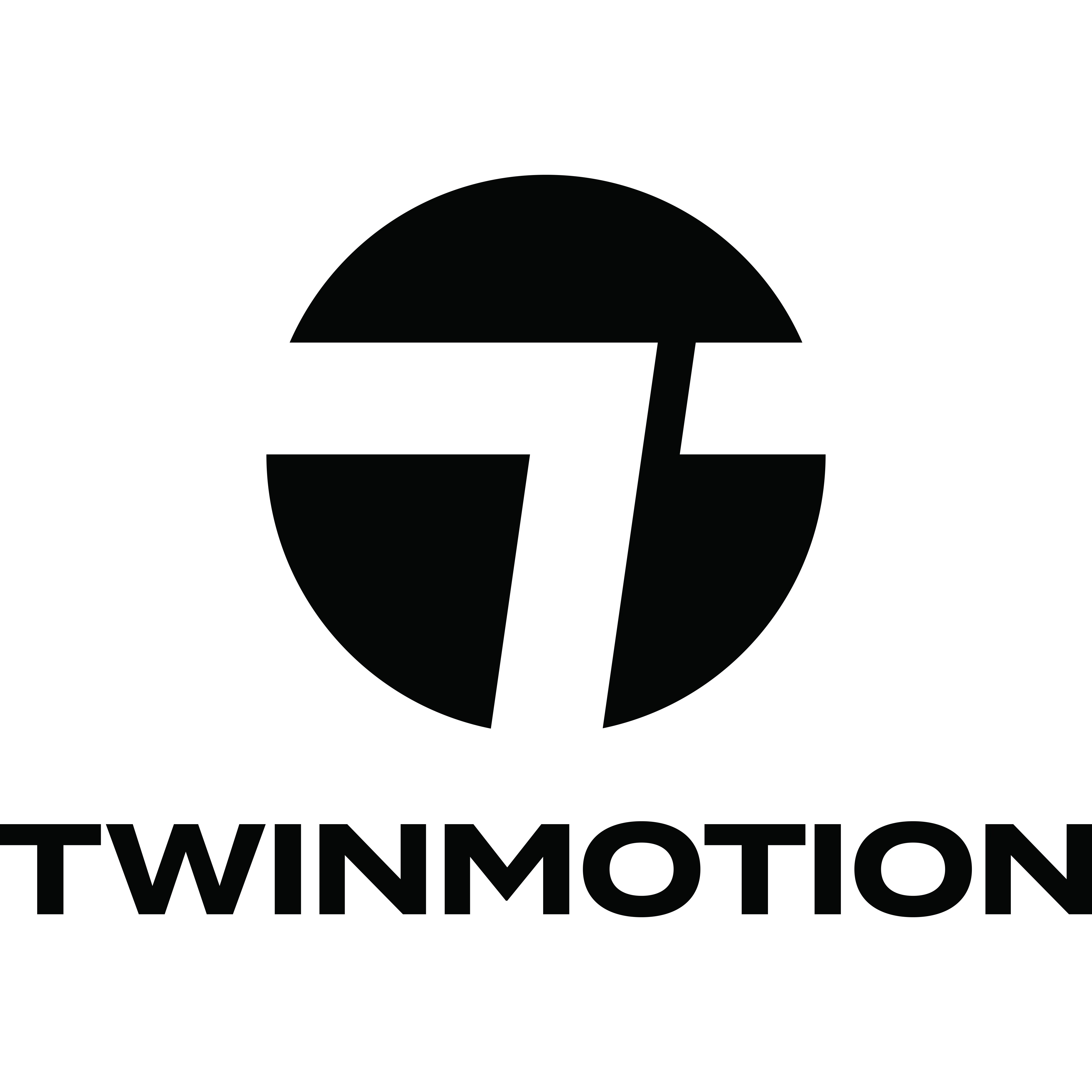 Twinmotion Logo Vertical Black