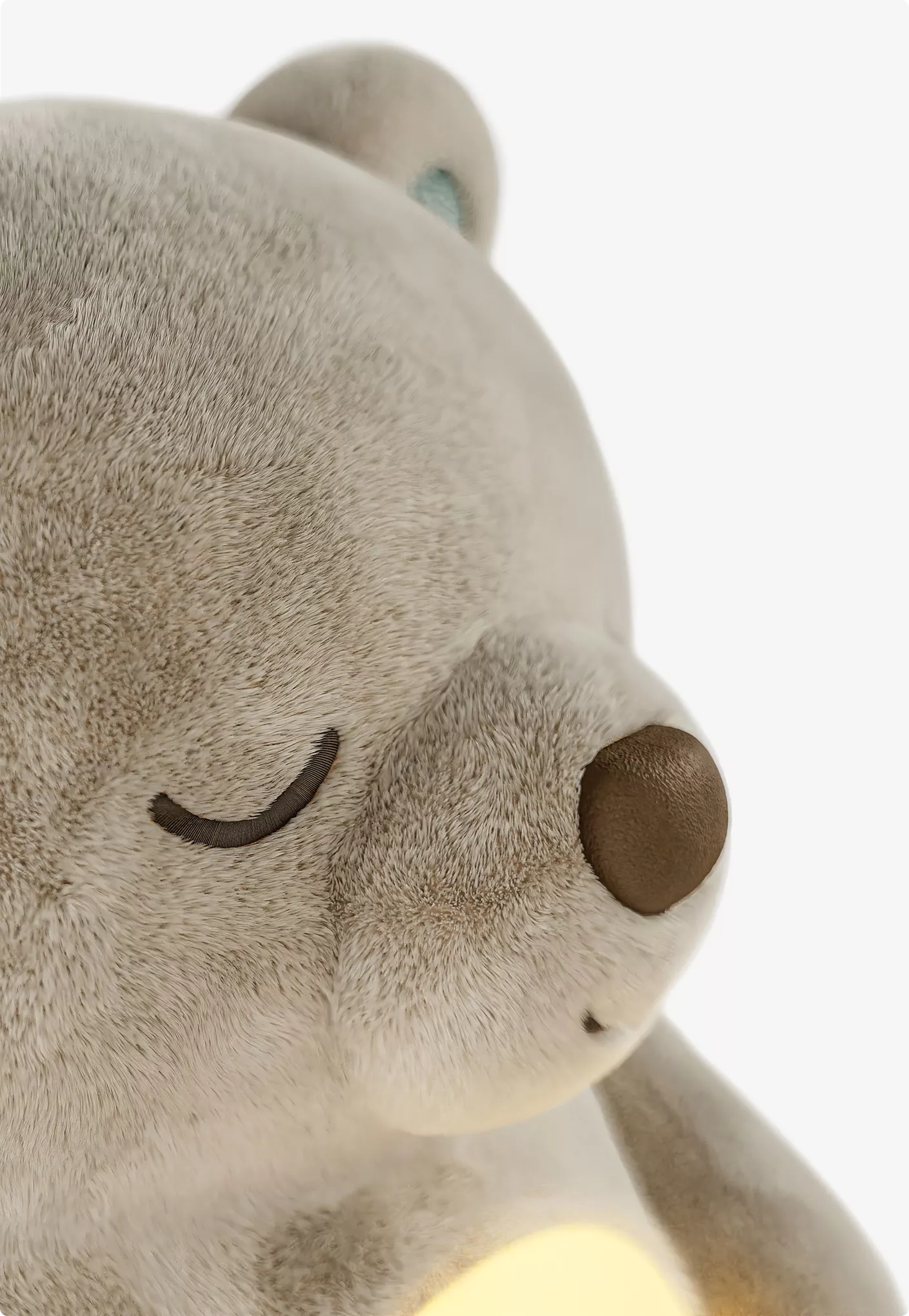 Side close-up of plush bear render for 3D Product Modeling Portfolio