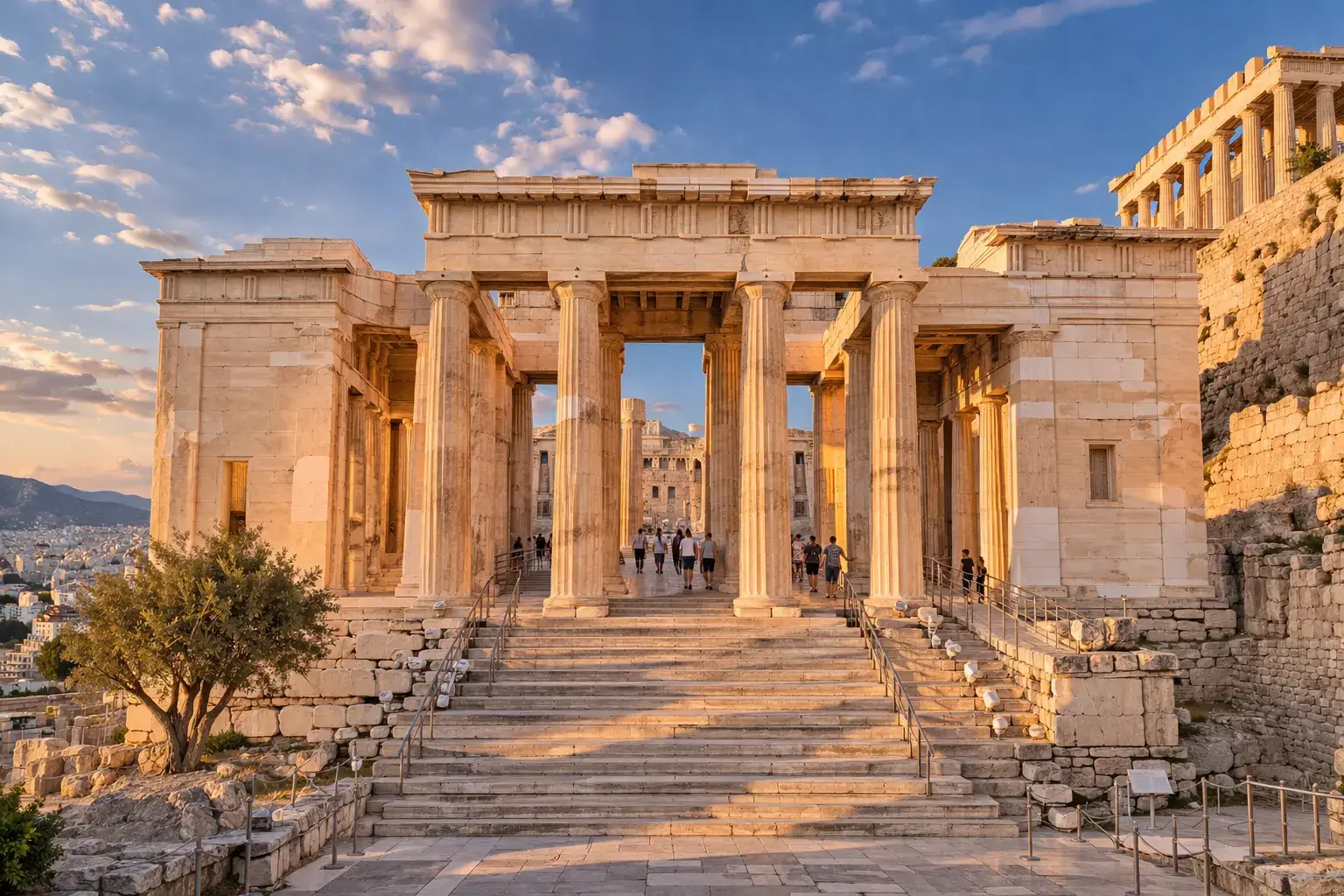 The Propylaea of the Acropolis as an entrance monument in classical Greek architecture