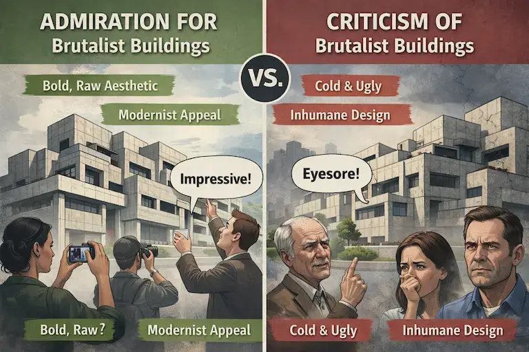 why brutalist architecture is controversial admiration versus criticism of brutalist buildings