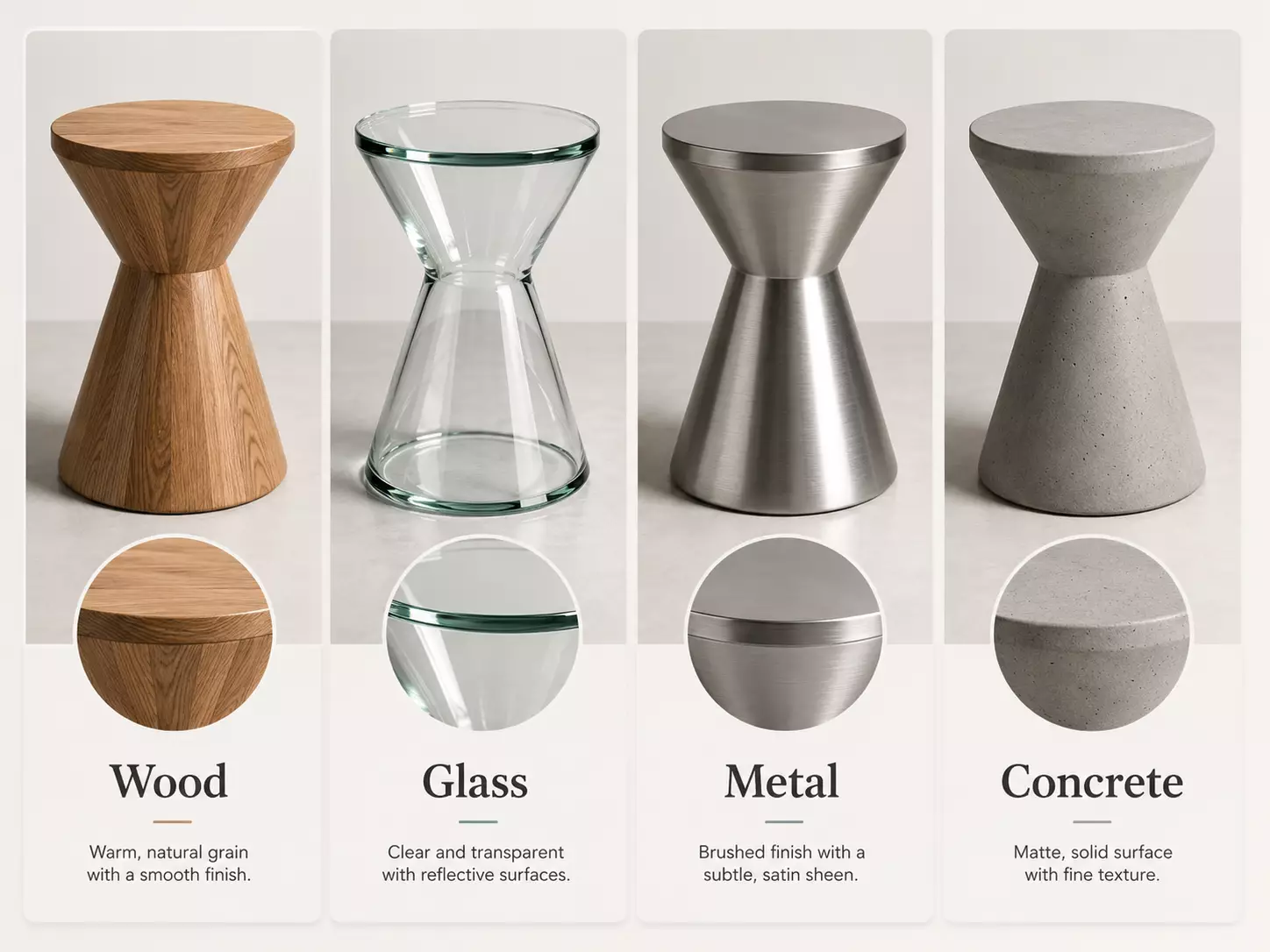 3D Rendering Process Step by Step Materials, textures and UV mapping applied to 3D models — wood, concrete, glass and metal surfaces