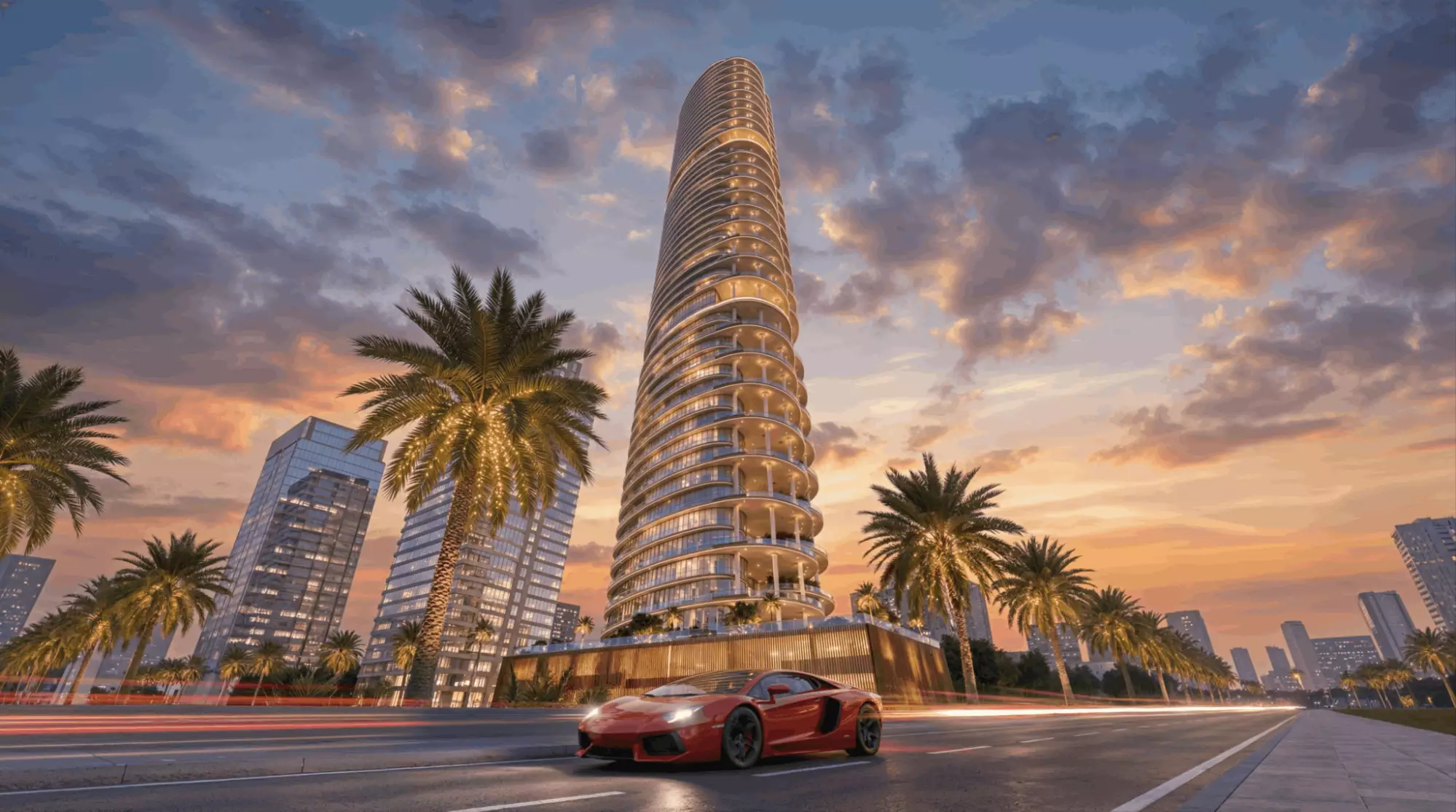 Best 3D Visualization Studios in Bahrain in 2026 Rare Design Hive — GCC architectural rendering example for Bahrain